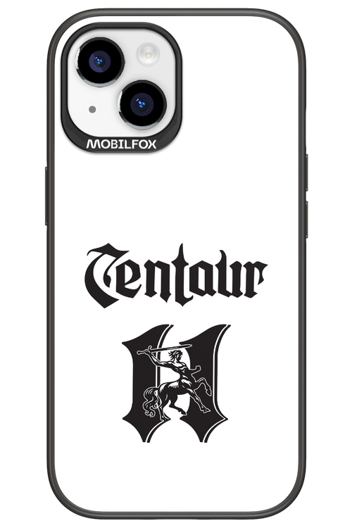 Centaur Logo White 2.0 - Apple iPhone 15