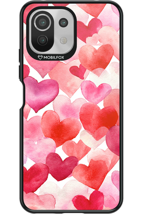 Water Painted Heart - Xiaomi Mi 11 Lite (2021)