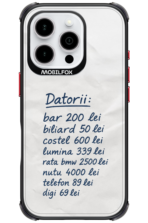 The List - Apple iPhone 16 Pro