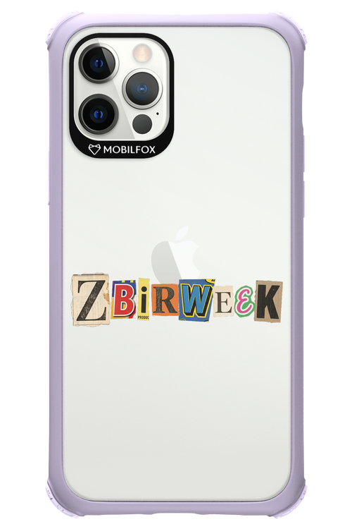 Zbirweek (transparent) 2.0 - Apple iPhone 12 Pro