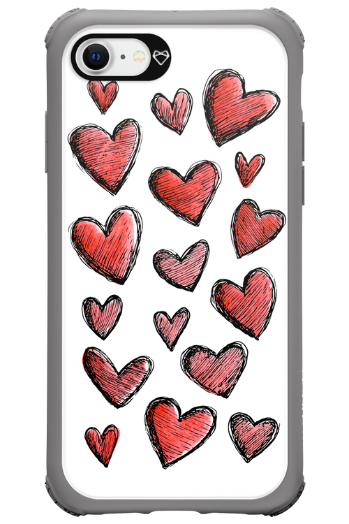 Red Love 2.0 - Apple iPhone 8