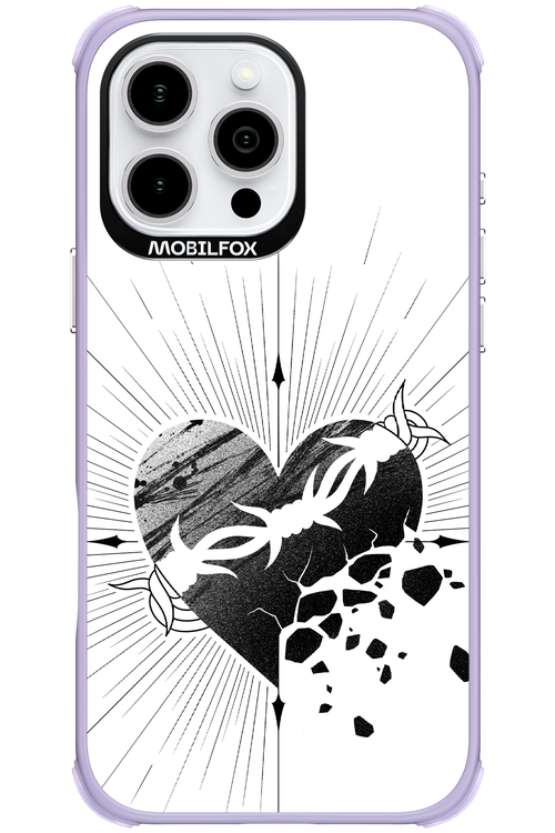Fekete Szív 2.0 - Apple iPhone 16 Pro Max