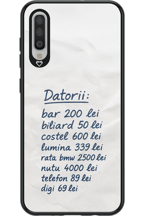 The List 2.0 - Samsung Galaxy A70