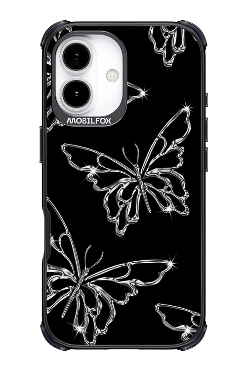 Silver Butterfly 2.0 - Apple iPhone 17