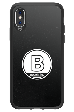 Amig bírom Black - Apple iPhone X
