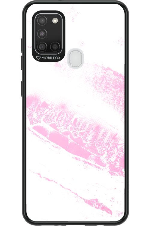 Grillz Pink White Centaur 2.0 - Samsung Galaxy A21 S