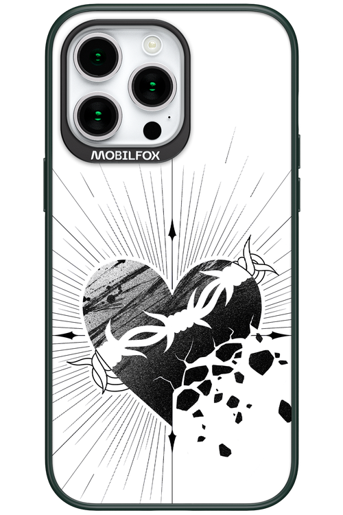 Fekete Szív 2.0 - Apple iPhone 15 Pro Max
