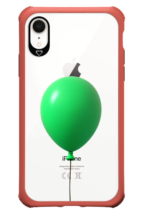 Green Balloon - Apple iPhone XR