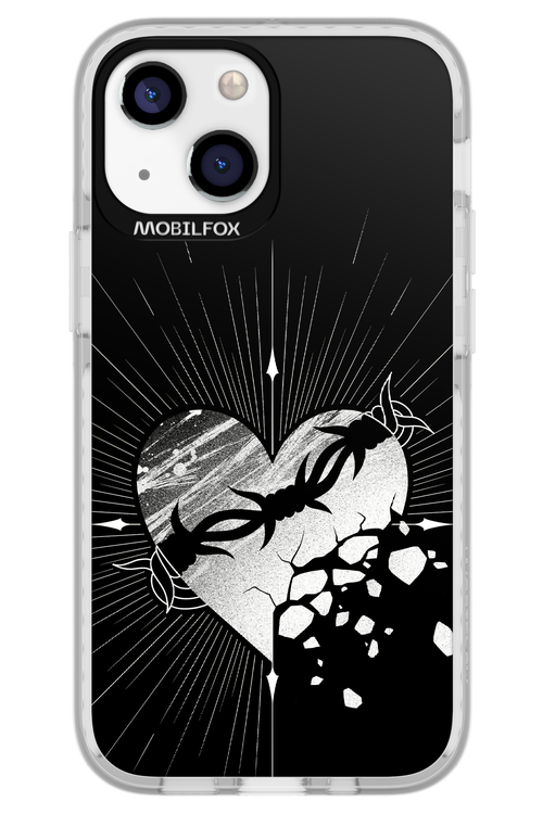 Fehér Szív 2.0 - Apple iPhone 13 Mini