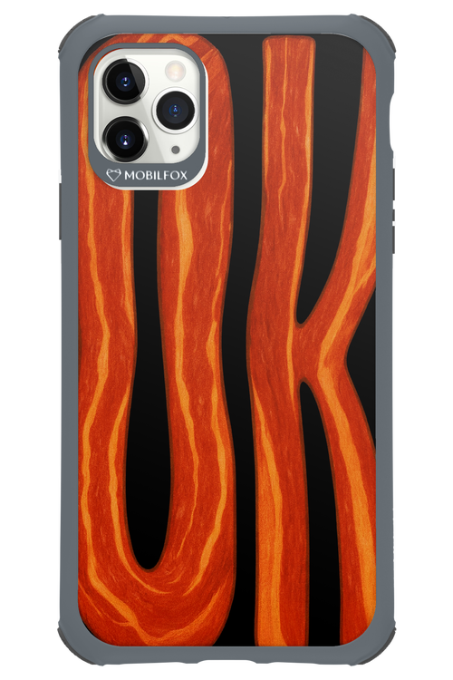 OK (Black-Red) - Apple iPhone 11 Pro Max