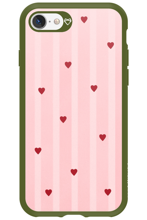 Red Little Hearts 2.0 - Apple iPhone 7