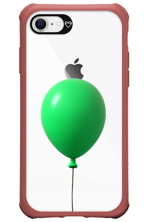 Green Balloon - Apple iPhone 8