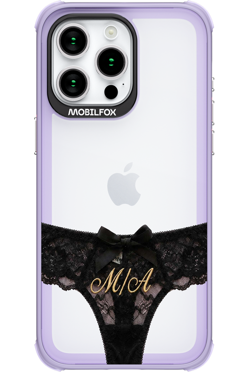 Black Panties Transparent 2.0 - Apple iPhone 15 Pro Max