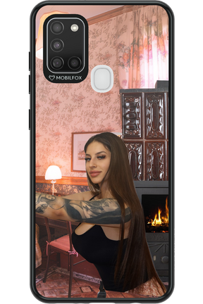 Tattooed Flame - Samsung Galaxy A21 S