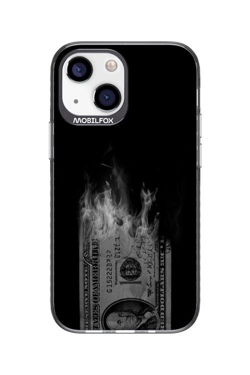 Money Burn B&W 2.0 - Apple iPhone 13 Mini