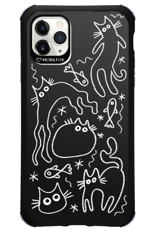 CHALK_CATS 2.0 - Apple iPhone 11 Pro Max