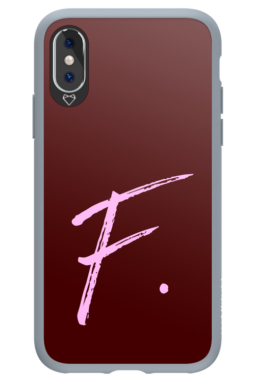 (Dark Blush) F 2.0 - Apple iPhone X