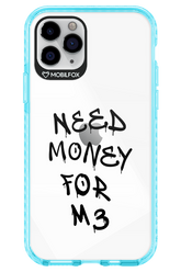 Need M3 Transparent Black - Apple iPhone 11 Pro