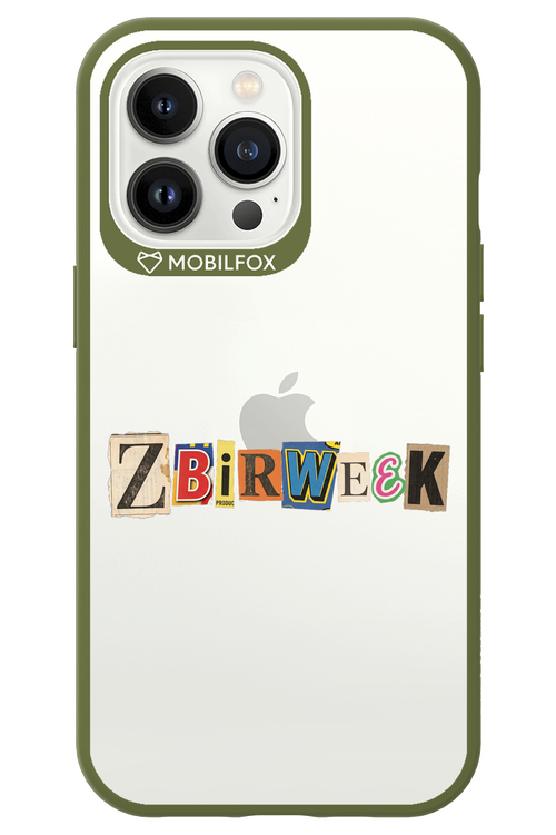 Zbirweek (transparent) 2.0 - Apple iPhone 13 Pro