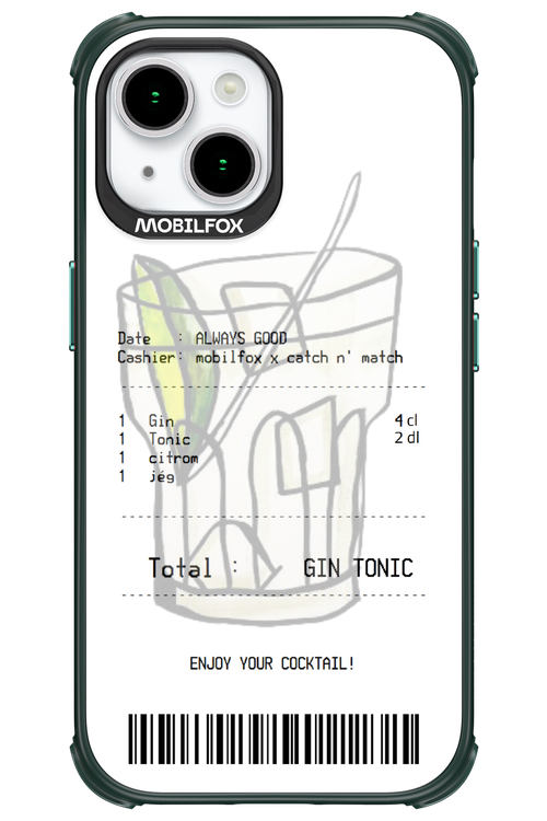 gin tonic - Apple iPhone 15