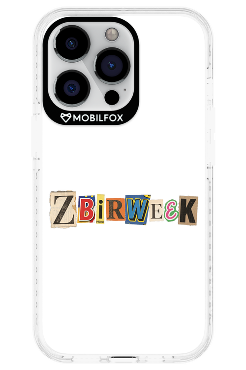 Zbirweek (white) 2.0 - Apple iPhone 13 Pro
