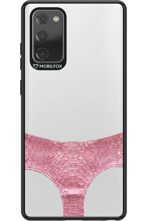 Snake Leather Panties Transparent 2.0 - Samsung Galaxy Note 20
