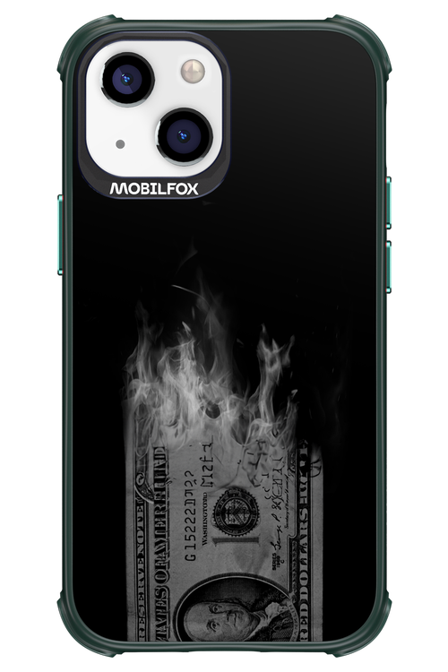 Money Burn B&W 2.0 - Apple iPhone 13 Mini