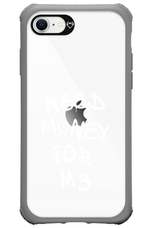 Need M3 Transparent White - Apple iPhone SE 2020