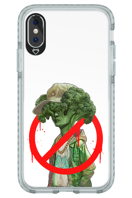 Anti Brokkoli White - Apple iPhone X