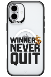 Winners Never Quit - Apple iPhone 16 Plus