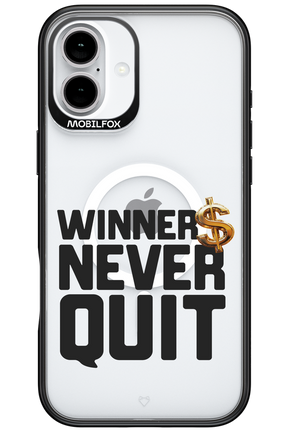Winners Never Quit - Apple iPhone 16 Plus