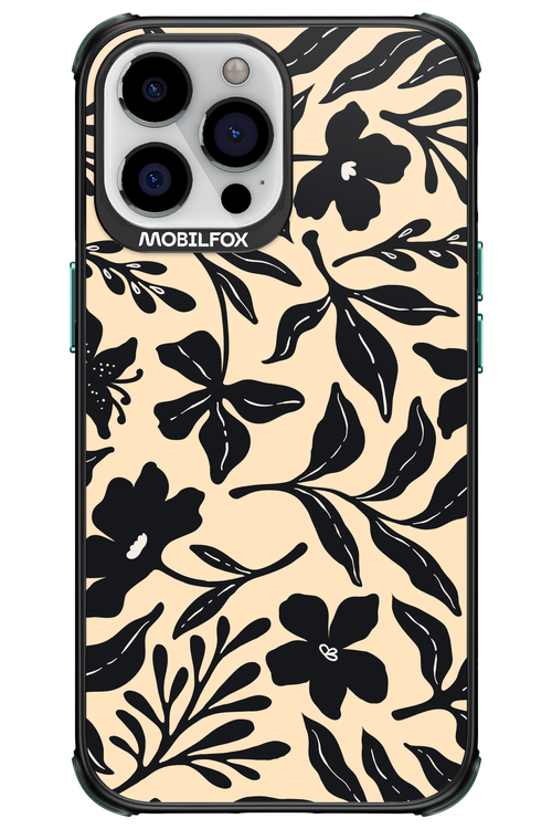 Black Flowers 2.0 - Apple iPhone 13 Pro Max