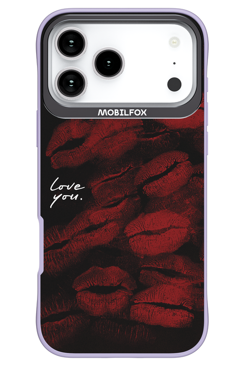 LOVE U BLACK 2.0 - Apple iPhone 17 Pro Max