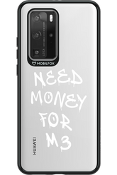 Need M3 Transparent White - Huawei P40 Pro