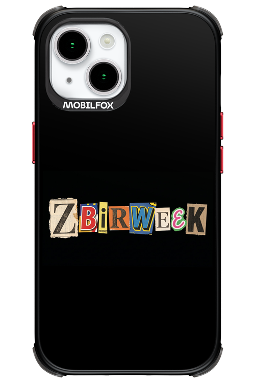 Zbirweek (black) 2.0 - Apple iPhone 15