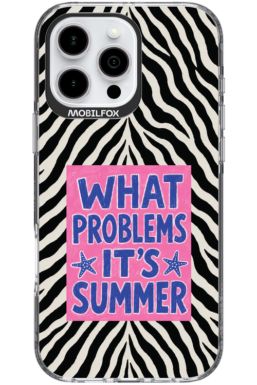 WHAT PROBLEM ITS SUMMER 2.0 - Apple iPhone 16 Pro Max
