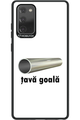 Țavă Goală White - Samsung Galaxy Note 20