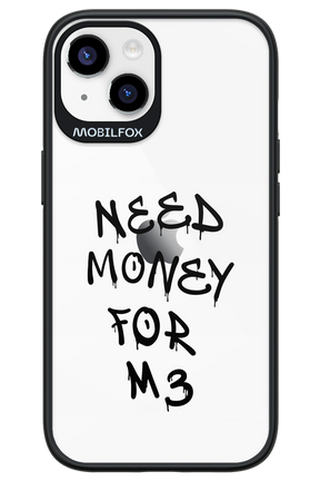 Need M3 Transparent Black - Apple iPhone 14