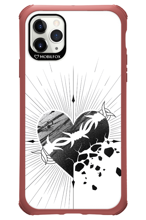 Fekete Szív - Apple iPhone 11 Pro Max