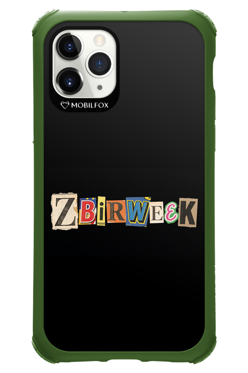 Zbirweek (black) 2.0 - Apple iPhone 11 Pro