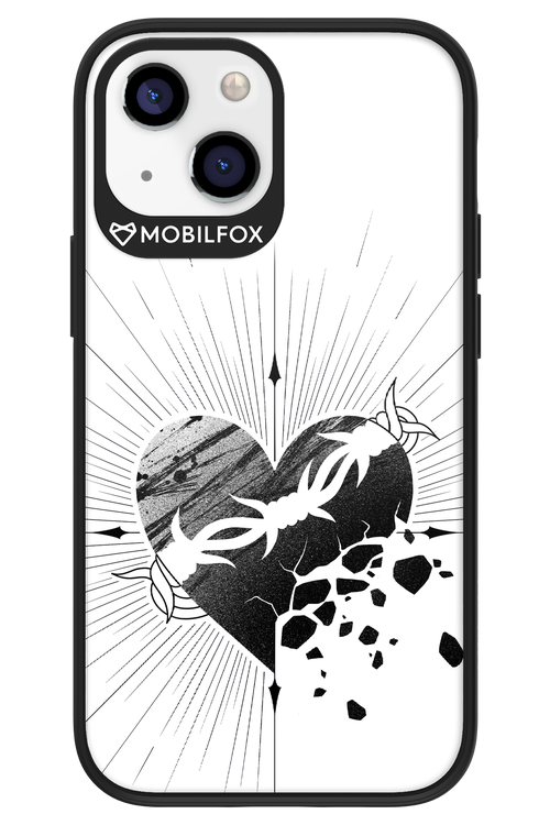 Fekete Szív 2.0 - Apple iPhone 13 Mini