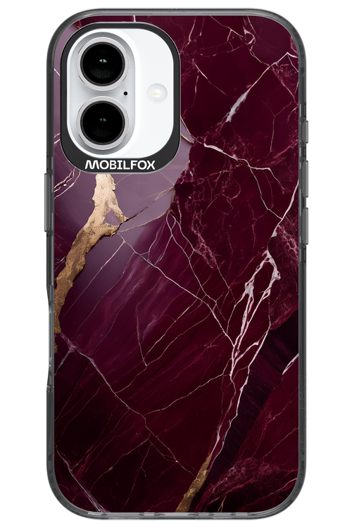 Burgundy Marble - Apple iPhone 16