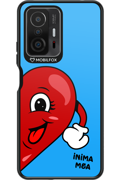 Blue One Heart - Xiaomi Mi 11T