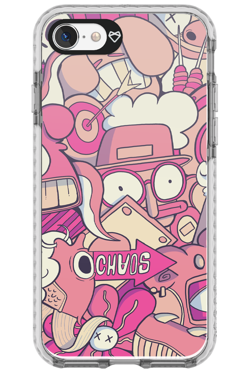 Coral Chaos - Apple iPhone 8