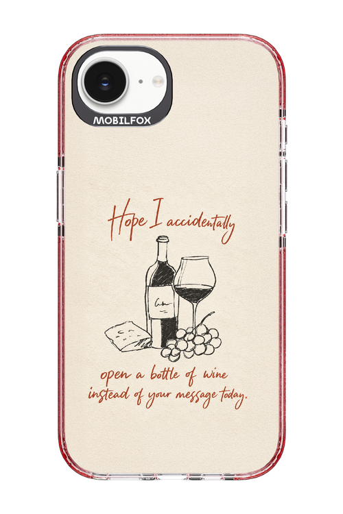 Bottle of wine 2.0 - Apple iPhone 17e