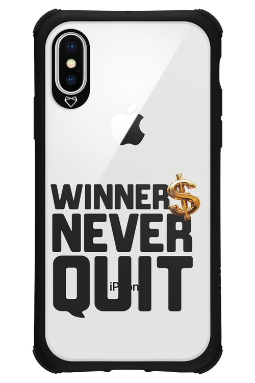 Winners Never Quit - Apple iPhone XS