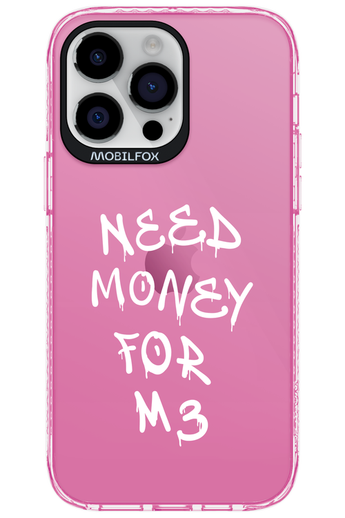 Need M3 Transparent White - Apple iPhone 14 Pro Max
