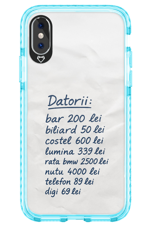 The List 2.0 - Apple iPhone X