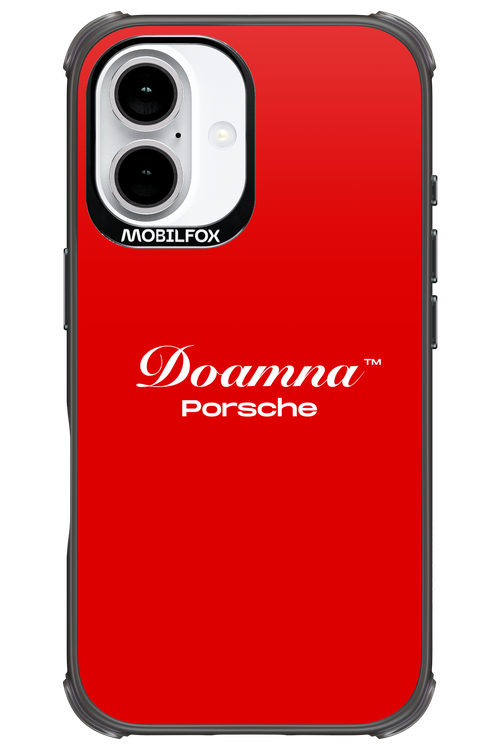 Doamna Porsche (red) - Apple iPhone 16