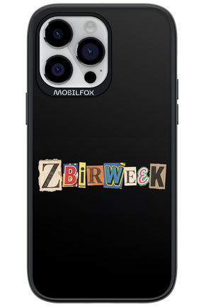 Zbirweek (black) 2.0 - Apple iPhone 14 Pro Max